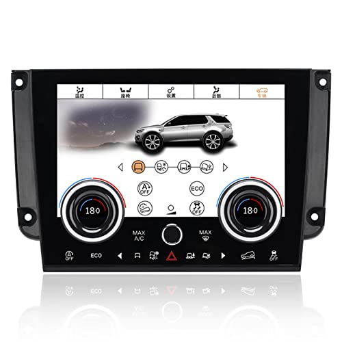 ZWNAV Panel de aire acondicionado para coche Android para Land Rover Discovery Sport 2015-2019, soporte Climático Touch Control IPS Pantalla Original Estilo UI
