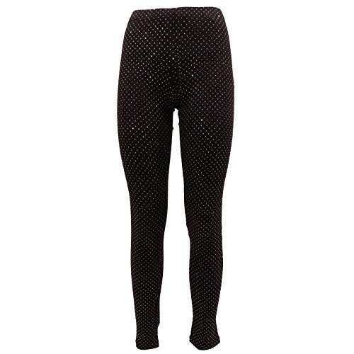 0370Q LEGGINGS BLUGIRL FOLIES nero pantalone donna trouser woman [42]