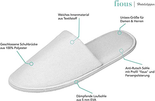 10 Pares de Zapatillas de Viaje, Zapatillas de Invitados Pantuflas SPA Lavable Pares de Zapatillas de Hotel Unisex para Baño, Invitados, Viaje, Hogar, Boda