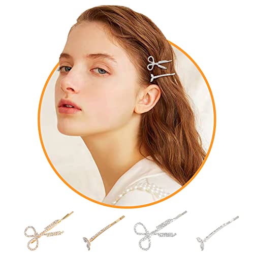 10 piezas Pinzas Pelo,Pinzas para El Pelo,Pinzas Pelo Mujer,Pinza Pelo,Pinzas Pelo Pequeñas(4 horquillas de metal gratis)