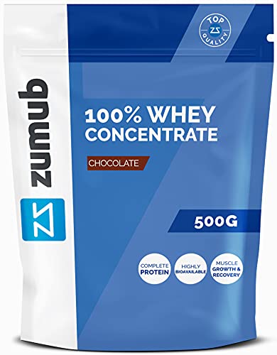 100% Whey Concentrate | Suplementos de Proteínas (Chocolate, 500g)