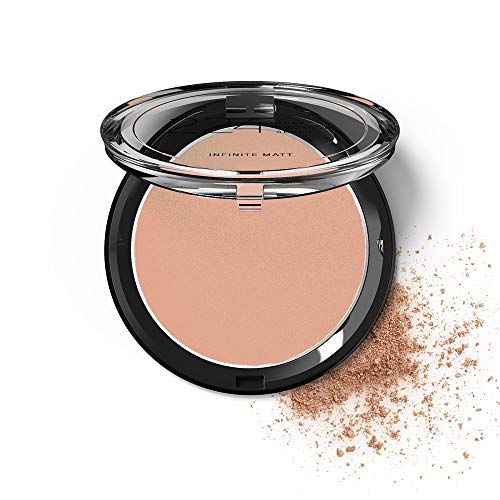 224 Cosmetics Polvos compactos - natural, vegano , no testada en animals - feel good fórmula , sin parabeno y silicona - Infinite Matt oscuros