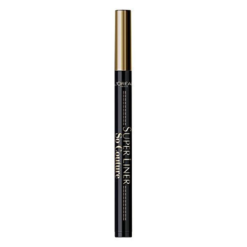 3 x L'Oreal Paris Superliner So Couture 01 Black Eyeliner New