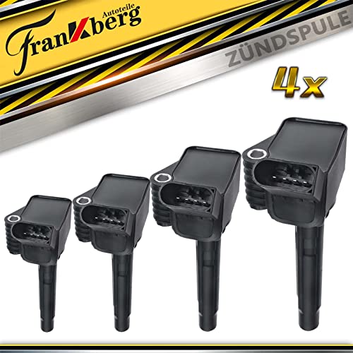 4 bobinas de encendido para A-r-t-e-o-n Beetle Golf J-e-t-a P-a-s-a-t Polo S-c-i-r-o-c-o S-h-a-r-a-n T-R-O-C T-i-g-u-a-n T-o-u-a-r-e-g T-o-u-r-a-n 1.8L-3.0L 2012-2020 06J905110C