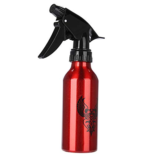 4 Colores 250ml Frascos de spray Botella pulverizador Agua peluqueria, Pulverizador de Rociar Agua para Peluquería Salón Peluquero Herramientas de rociador (Rot)