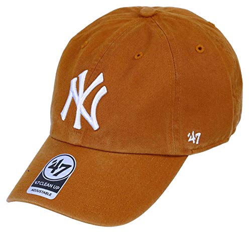 '47 York Yankees Adjustable Cap Clean Up MLB Orange/White - One-Size