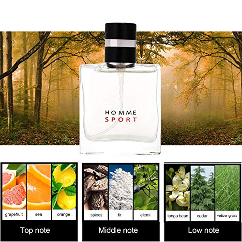 4pcs 25ml Hombres Perfume Perfume natural de larga duración Perfume masculino Spray Set de regalo, Perfume ligero Regalo de perfume de Colonia, Caja de regalo de 4 botellas