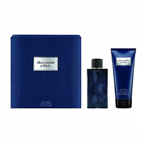 Abercrombie & Fitch First Instinct Blue For Man Edt 100ml + 15ml Edt + 200ml Hbw, One size, 300 ml