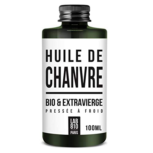 Aceite de cáñamo 100% orgánico, puro y natural, prensado en frío y extra virgen. Fortalecimiento del cabello y antienvejecimiento. Hidrata el cabello y refuerza la piel