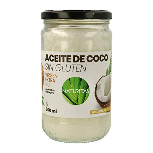 Aceite de Coco BIO Sin Gluten 500 ml Naturitas | Nutritivo e Hidratante