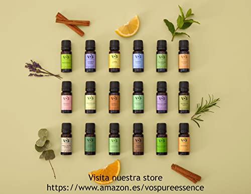 Aceite esencial de bergamota - 100% Puro y natural - Calma, crea ambiente de vitalidad, tonificar la piel - 10ml