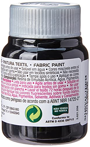 Acrilex - Pintura para Tela (37 ml, Mate)