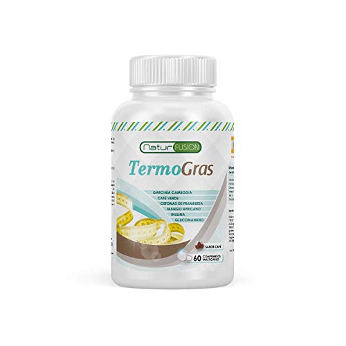 Adelgazante + Quemagrasas + Supresor Del Apetito | Con Garcinia Cambogia, Glucomanano, Cetonas De Frambuesa, Mango Africano, Achicoria Y Verde | Potente Termogénico | 60 Comprimidos