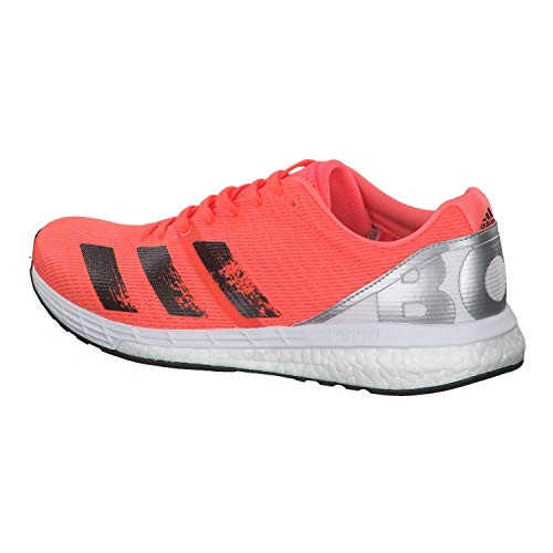 Adidas Adizero Boston 8 m, Zapatillas para Correr Hombre, Signal Coral/Core Black/FTWR White, 47 1/3 EU