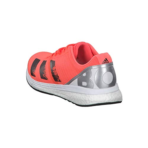 Adidas Adizero Boston 8 m, Zapatillas para Correr Hombre, Signal Coral/Core Black/FTWR White, 47 1/3 EU