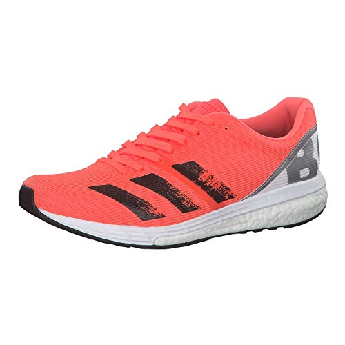 Adidas Adizero Boston 8 m, Zapatillas para Correr Hombre, Signal Coral/Core Black/FTWR White, 47 1/3 EU