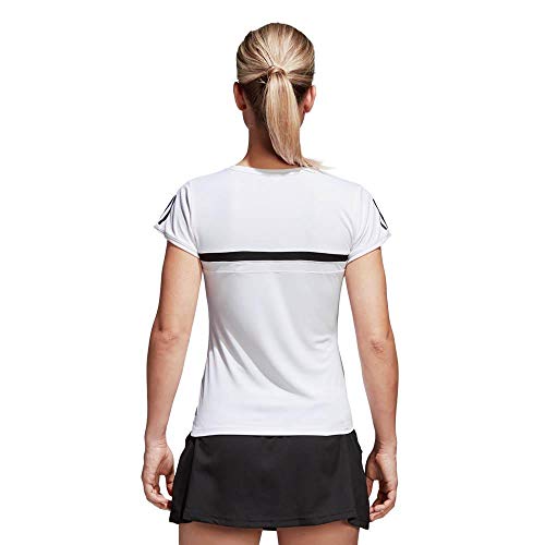 adidas Club tee Camiseta de Tenis, Mujer, Blanco (Blanco), L