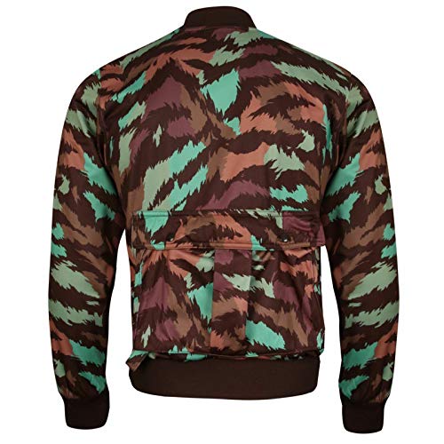 adidas Originals Jeremy Scott - Chaqueta de pescador para hombre Verde camouflage S