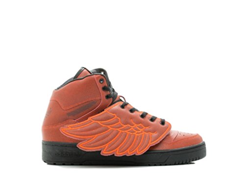 adidas Originals Jeremy Scott JS Wings B-Ball Zapatillas, rojo/rojo, Rojo (Rojo), 36 EU
