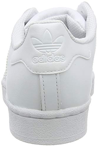 Adidas Originals Superstar J, Zapatillas de Básquetbol, Footwear White/Footwear White/Footwear White, 36 2/3 EU