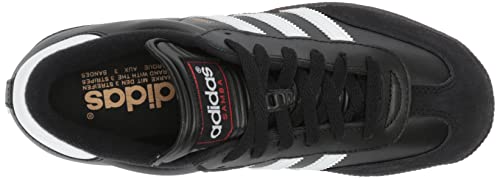 adidas Samba Classic Soccer Shoe, Black/White, 8 M US Little Kid
