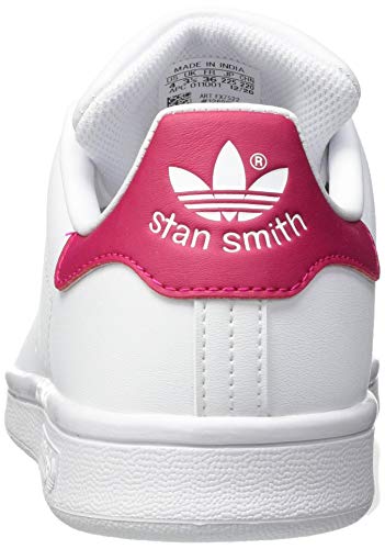 adidas Stan Smith, Sneaker, Footwear White/Footwear White/Bold Pink, 37 1/3 EU