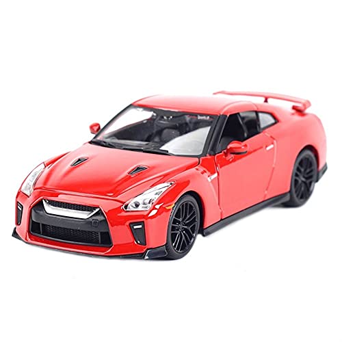 AFJL Modelo Coche a Escala 1:24 2017 para GT-R Sports Car Die Cast Vehicles Model Car Toys Escala Modelo Car Metal Diecast (Color : 1)