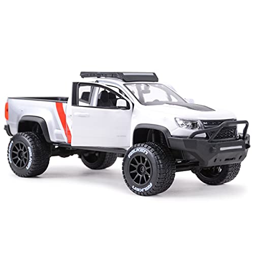 AFJL Modelo Coche a Escala 1:27 2017 para Colorado para Zr2 Modelo De Vehículos Fundidos Modelo Deportivo Juguetes De Coche Coche