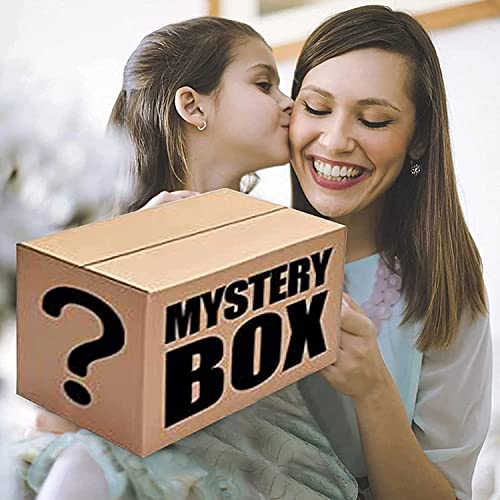 AKHND Caja de Misterio Caja de sorteos electrónicos Caja aleatoria Caja de ciega aleatoria Regalos de Sorpresa de la Familia inesperada, diversión y Juegos emocionantes, ¡