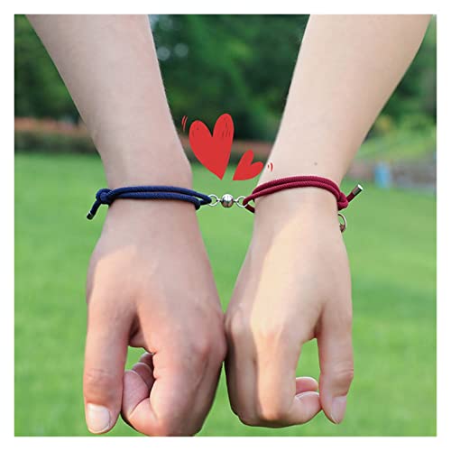 Aleación Pareja Pulsera Boda San Valentín Día Favorita Regalos for niña Amistad Acero Amistad de la Cuerda joyería Regalo Favores de Fiesta, Hogar y Jardín, Regalo