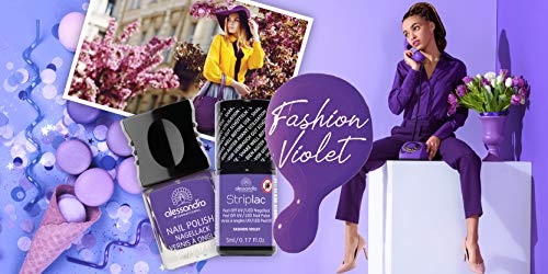 alessandro Esmalte de uñas Fashion Violet – El color del año 2018, 1 x 5 ml
