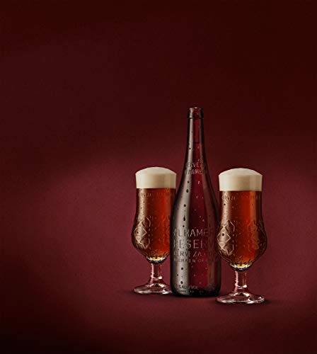 Alhambra Reserva Roja Cerveza Bock Lager – Pack de 4 Botellas x 33cl – 7,2% Volumen de Alcohol