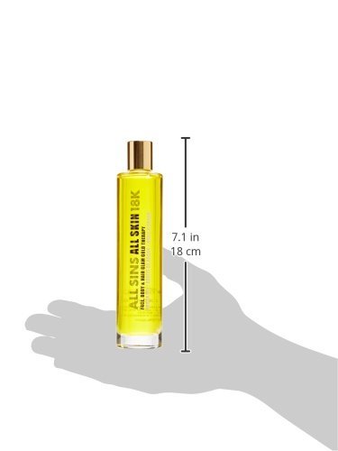 All Sins All Skin Face, Body & Hair Glam Gold Therapy - Tratamiento anti-imperfecciones, 100 ml