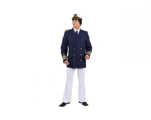 Almirante tamaño de la chaqueta 58/60 capitán chaqueta de traje de marinero, un oficial de la marina, el Carnaval