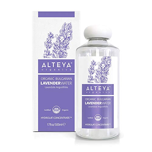 Alteya Organic agua floral de lavanda 500 ml - 100% certificado por el USDA Auténtico Agua de flor natural pura destilada al vapor y vendida directamente por el cultivador de lavanda Alteya Organics