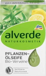 alverde Natural cosmético Jabón pflanzenöl Verveine, 1 x 100 g