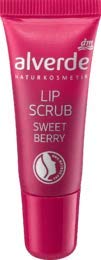 alverde Natural cosmético Lip Scrub Sweet Berry, 1 x 8 ml