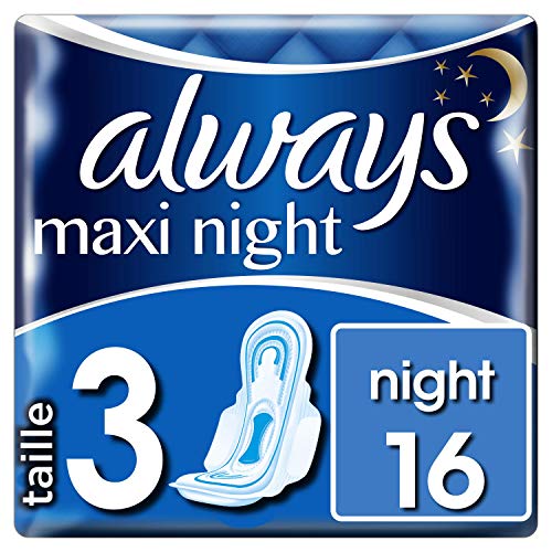 Always Maxi Noche (Tamaño 3) Servicios 190 g