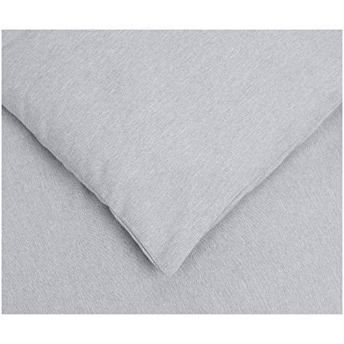 Amazon Basics - Juego de ropa de cama con funda de edredón, de microfibra, 220 x 250 cm, Gris pizarra