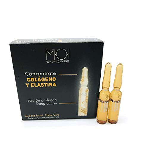 Ampollas faciales CONCENTRATE COLÁGENO Y ELASTINA 10 viales 2ml. M·O·I SkinCare