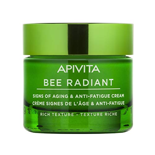 Apivita Bee Radiant crema antiarrugas y antifatiga - textura rica