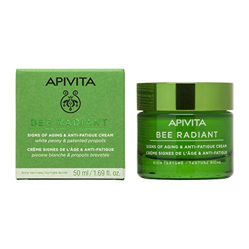 Apivita Bee Radiant crema antiarrugas y antifatiga - textura rica