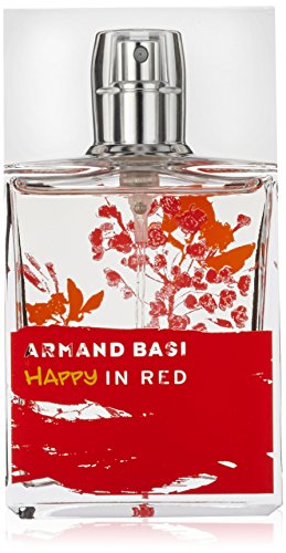 Armand Basi Happy In Red, Agua de tocador para mujeres - 50 ml.