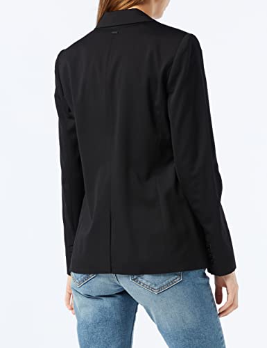 Armani Exchange Armani Blazer Chaqueta de Traje, Negro (Black 1200), 48 (Talla del Fabricante: 12) para Mujer