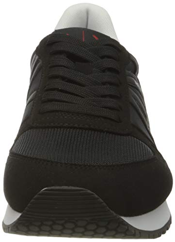 Armani Exchange Zapatillas Rio, Hombre, Negro, 41 EU