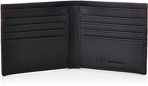 Armani ExchangeWallet and Keyring SetHombreCarterasNegro (Black) 10.5x3x19 Centimeters (B x H x T)