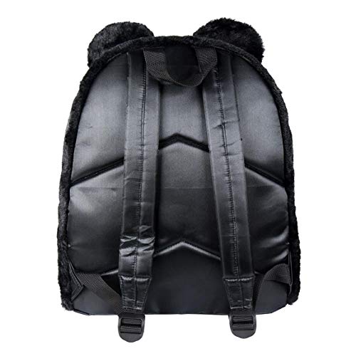 ARTESANIA CERDA Mochila Casual Pelo Mickey, 33cm, Negro