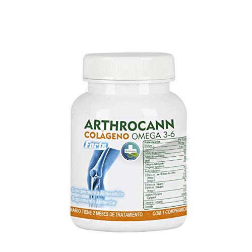 ARTHROCANN COLÁGENO Omega 3-6 | Complemento alimenticio a base de cáñamo