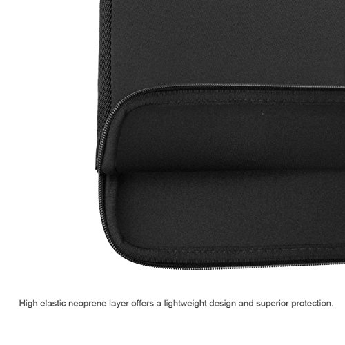 Arvok 17 Pulgadas Funda Protectora para Portátiles/Impermeable Ordenador Portátil Caso/Neopreno del Portátil Bolsa para Acer/ASUS/DELL/Fujitsu/Lenovo/HP/Samsung/Sony (Negro)