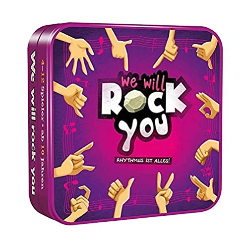 Asmodee We Will Rock You - Juego de Cartas (en alemán)